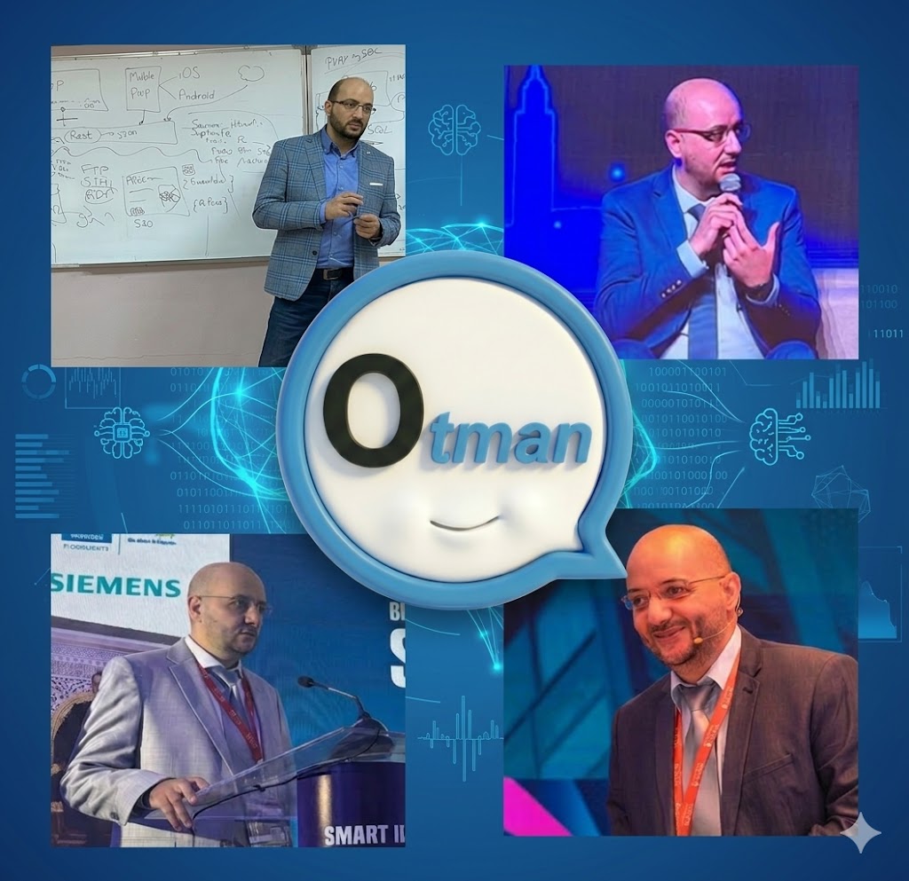 Otman Nouinou on a panel
